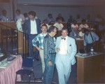 John with Rupert Murdoch and Bruce Covill at News Corp's first worldwide management meeting, Aspen 1989.